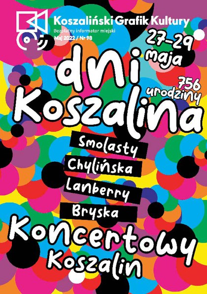 Koszaliński Grafik Kultury - maj 2022